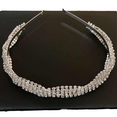 72087  TWISTED RHINESTONE HEADBAND