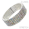 80592 4MM 5LINES STRETCH BRACELET