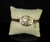 83171STO GOLD HAMMERED FOLLOW YOUR ARROW TOGGLE BRACELET