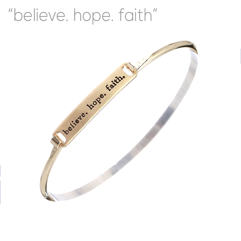 83428 INSPIRATIONAL BANGLE