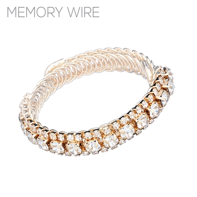 83531 SMALL EQUARE RHINESTONE BRACELET