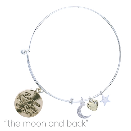 83623 "THE MOON & BACK" BANGLE