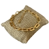 84289 SMALL RECTANGLE CHAIN LINK BRACELET