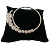 84356 PEARL  & RHINESTONE BRACELET