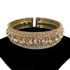 84413 RHINESTONES CUFF BRACELET