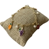 84527 SMALL FRUITS CHARMS CHAIN BRACELET