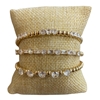 84673 MEMORY WIRE CRYSTAL BRACELET