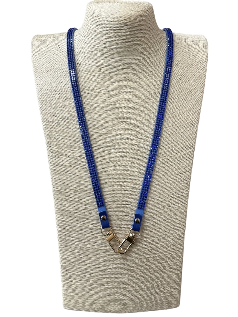 A1002BA   ROYAL BLUE LANYARD FOR MOBILE PHONE ID CARD