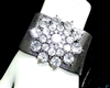 AB2000 RHINESTONE LEATHER BRACELET