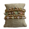 AB5014 CRYSTAL & BALL 5 PCS SET BRACELET