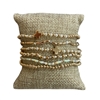 AB6140 6 LAYERED BEADED BRACELET