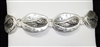 AB9602 ANGEL WING SILVER BRACELET