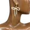 AE4316 PEARL BOW EARRINGS