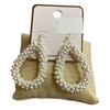 AE4700 PEARL TEARDROP EARRINGS