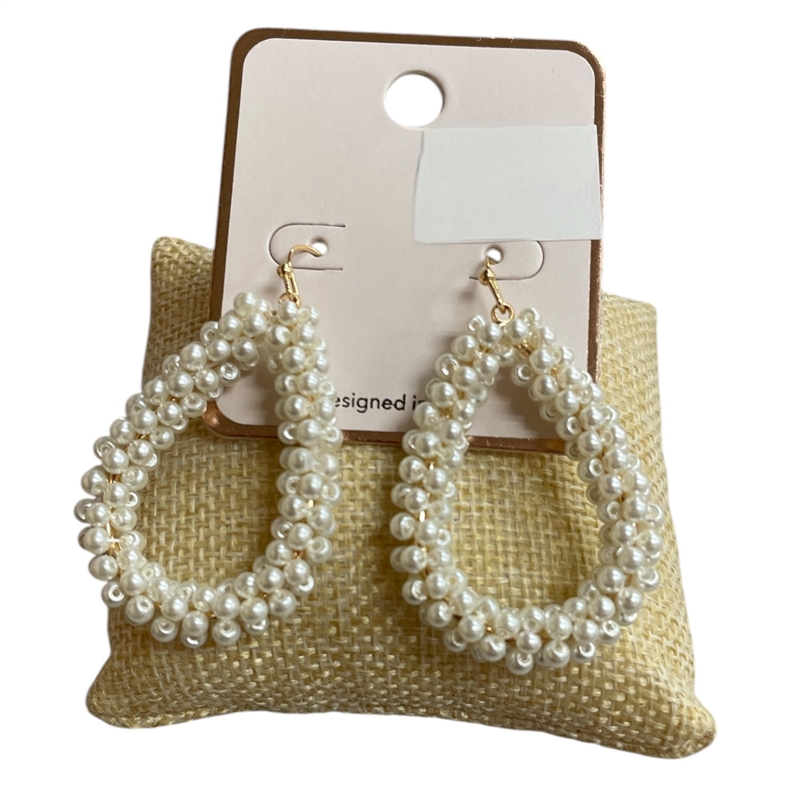 AE4700 PEARL TEARDROP EARRINGS