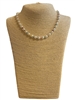 AN4567 MULTI COLOR CRYSTAL & PEARL BEADED SHORT NECKLACE