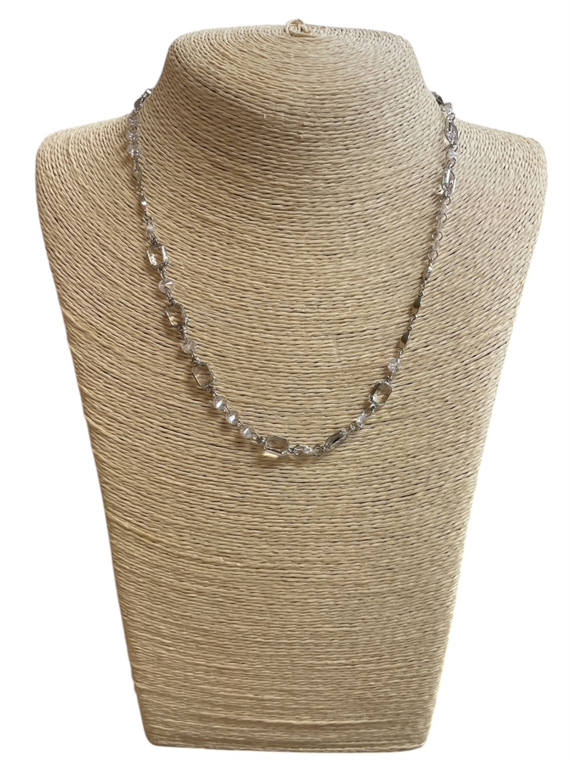 AN5735 CRYSTAL BEADED SHORT NECKLACE