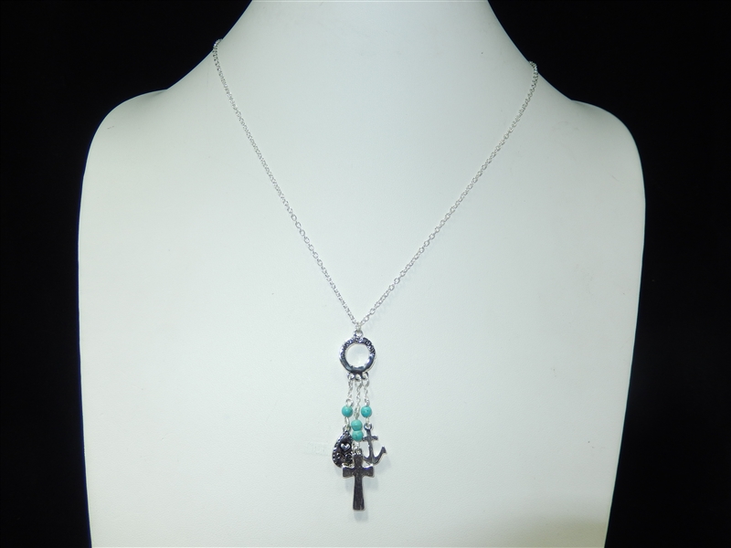 AS5436- Faith Hope Love Necklace