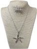 AS6883-SCR STARFISH SET  NECKLACE