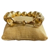 BB1036 LARGE BEADED LINK STRETCH BRACELET