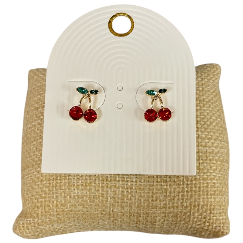 BDEB839 CHERRY SMALL STUD EARRINGS