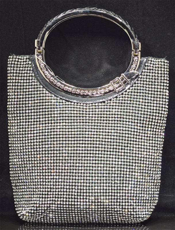 BG13 RHINESTONE EVENING BAG