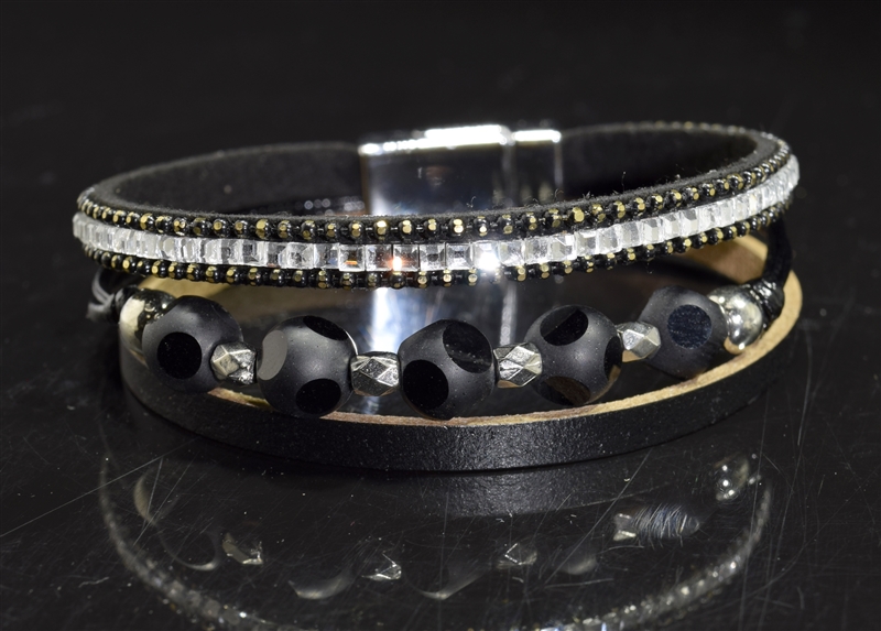 BR1033 3 LAYER MAGNETIC BRACELET