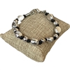 BR1101 SILVER BEADED BRACELET