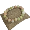 BRS01LM 10MM  LEMON MULTI SEMI- PRECIOUS STONE BRACELET