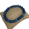 BRSCLB  CLEAR BLUE SEMI-PRECIOUS STONE BRACELET