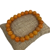 BRSOG  ORANGE SEMI-PRECIOUS STONE BRACELET