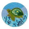 C1HC4002 TURTLE SEED BEAD COASTER