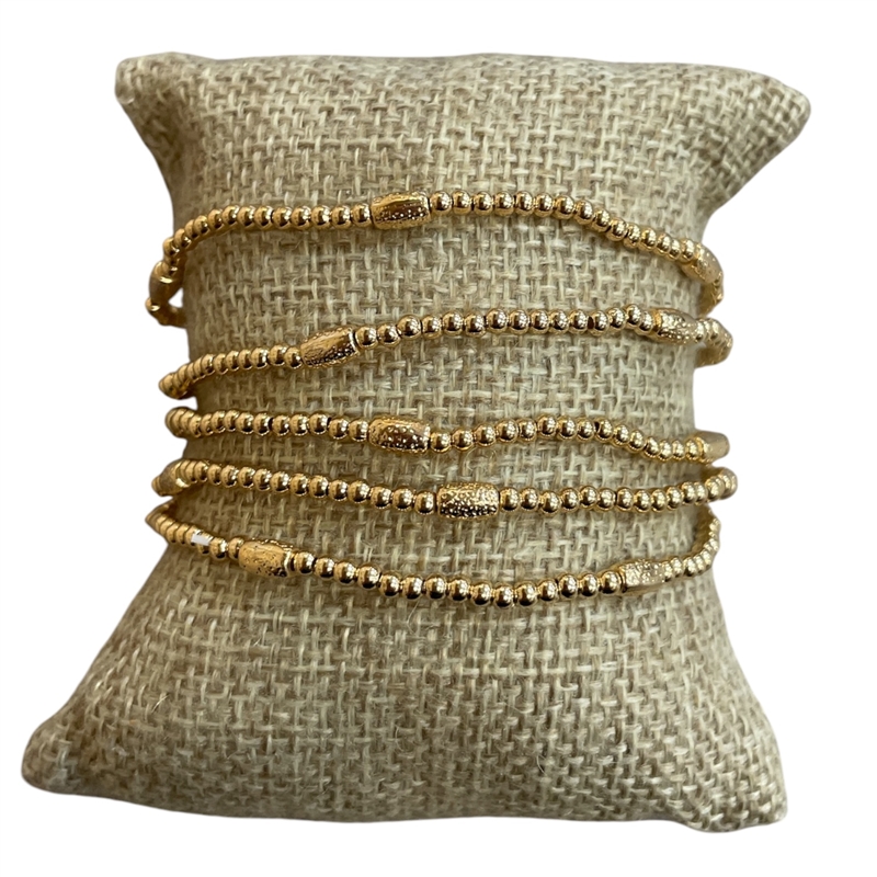 CB2346 5 PC SET BEADED BRACELET
