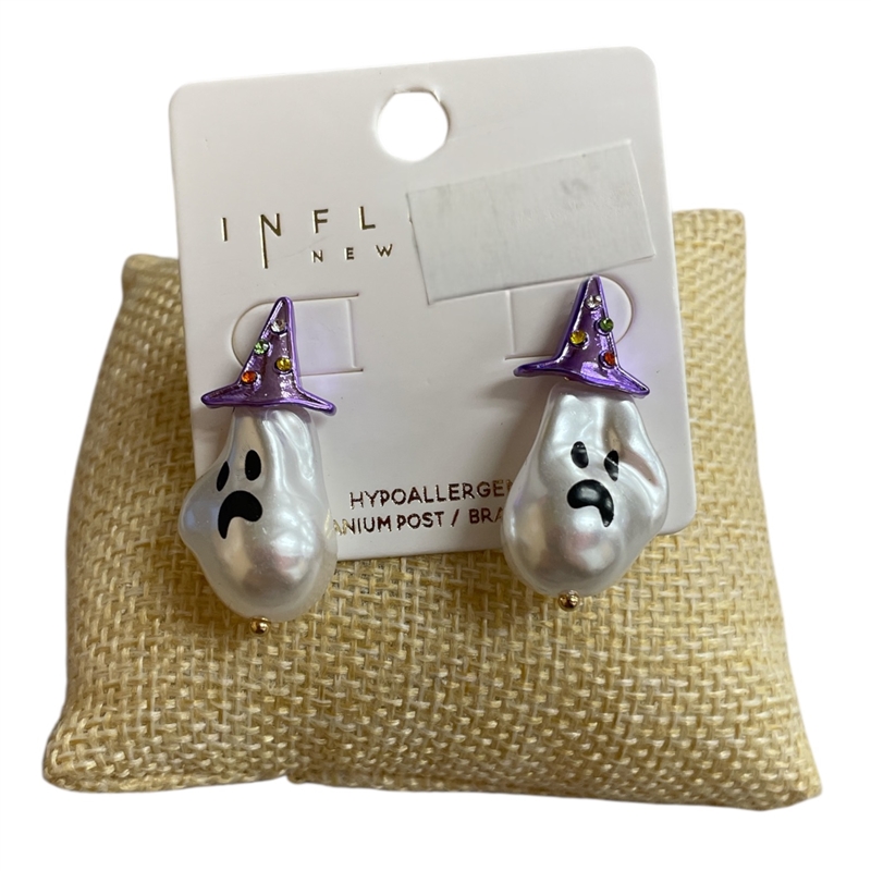 C3E2064  GHOST PEARL  EARRINGS