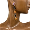 C3E2066  LONG  HALLOWEEN EARRINGS