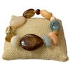 C5B2404 MULTI BEADED ACRYLIC BRACELET
