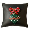 C5BRH2046 PINK CHRISTMAS ORNAMENT PIN BROOCH