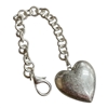 C5K2392M   BUBBLE MATTE  HEART BAG CHARM & KEYCHAIN