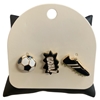 C6BRH2450 SOCCER 3PCS PIN BROOCHES SET