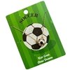 C6N2407 GOLD THIN SOCCER SHORT NECKLACE