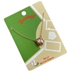 C6N2431 GOLD THIN BASEBALL SHORT NECKLACE