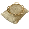 CB2136 SMALL RECTANGLE CHAIN LINCK BRACELET