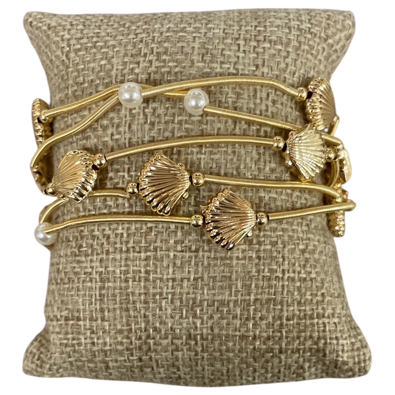 CB2270  SHELLS  GUITAR BRACELET