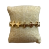 CB2283 CROSS BEADED STRETCH BRACELET