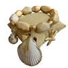 CB2326 SEA SHELL CHARM BRACELET