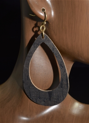 CE1186 CORK DROP SHAPED EARRINGS