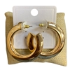 CE11915 MEDIUM OPEN HOOP EARRINGS