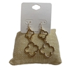 CE1496 DOUBLE CLOVER EARRINGS