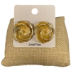 CE6973 ROSE MATTE GOLD STUD EARRINGS