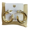 CE9863 OPEN HOOP EARRINGS